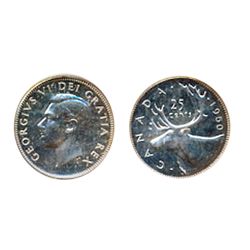 1950. PCGS graded SPECIMEN-66. Mirror blast. Brilliant, with a touch of toning.