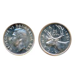 1951. High Relief. PCGS graded SPECIMEN-66. Nice reflective surfaces.