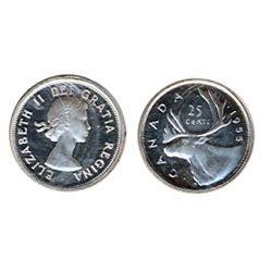 1955. ICCS Proof-Like-66. Ultra Heavy Cameo. Brilliant.