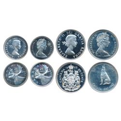 25 CENTS. 1956. ICCS PL-66. Heavy Cameo. 1965. PCGS graded PL-66. Cameo. 50 CENTS. 1963. PCGS graded