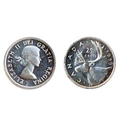 1959. ICCS Proof-Like-66. Ultra Heavy Cameo. Brilliant.