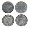 Image 1 : 1870. L.C.W., 1946, Design in 6. Lot of two (2) coins, both Very Fine-20 or better.