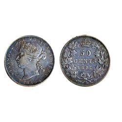 1871. ICCS Very Fine-30. Medium to heavy gray toning.