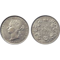 1872-H. A/V variety. ICCS Extra Fine-45. Fully brilliant. A scarce variety, seldom offered in high g