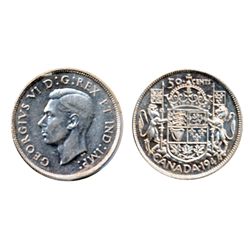 1947 Maple Leaf. ICCS Mint State-60.