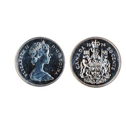 1974. ICCS Proof-Like-66. Designated a ‘Heavy Cameo’. Brilliant.