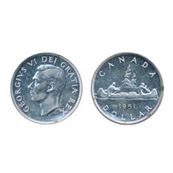 1951. Arnprior. ICCS Mint State-64. Brilliant and lustrous.