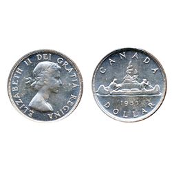 1953. NSF. ICCS Mint State-65. Brilliant and lustrous.