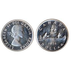 1954. ICCS Proof-Like-66. Heavy Cameo. Great contrast. A brilliant Gem.