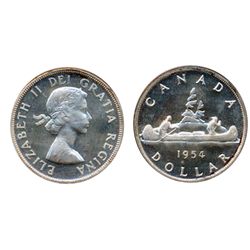 1954. PCGS graded Proof-Like-65. Brilliant and lustrous.