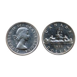 1956. ICCS Proof-Like-64. Heavy Cameo. Lightly toned.