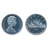 Image 1 : 1965. Type III. Large Beads, Blunt 5. ICCS Proof-Like-66. Heavy Cameo contrast.