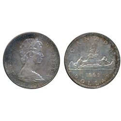 1965. Type V. ICCS Mint State-65. A rare Gem.