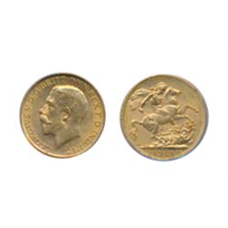 Sovereign. 1919-C. Both ICCS and PCGS graded Mint State- 63. Brilliant golden lustre.
