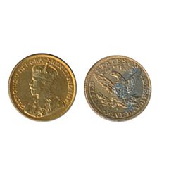 $5.00 Gold. 1913. Very Fine-20. ALSO. U.S. $5.00 Gold. Liberty type. 1903-S. Damaged reverse. Lot of