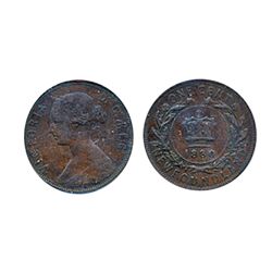 1880. Oval O. ICCS Fine-12.