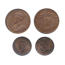 1920. ICCS Mint State-60. Cleaned. 40% artif. Lustre; 1941-C. ICCS Mint State-60. Cleaned. Lot of tw