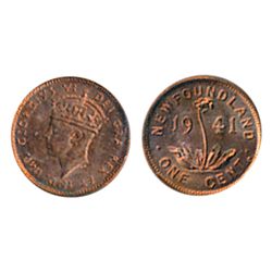 1941-C. ICCS Mint State-64. Red. 90% original lustre.