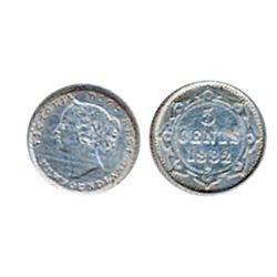 1882-H. ICCS Extra Fine-40. Brilliant.