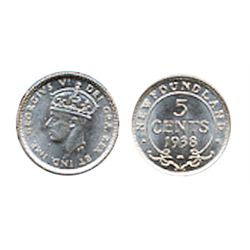 1938. CCCS graded Mint State-64. Brilliant and lustrous.