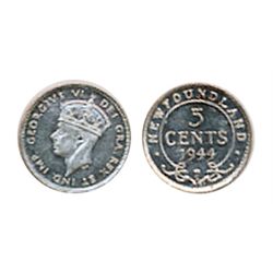 1944-C. ICCS Mint State-62. Heavy Cameo. Brilliant mirror- like fields.