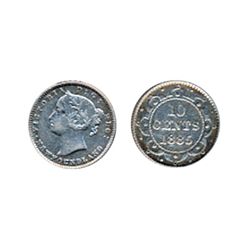 1885. Obverse port. #2. ICCS Very Fine-20. Brilliant.