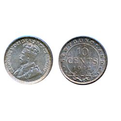 1912. Mint State-63. Golden toning.