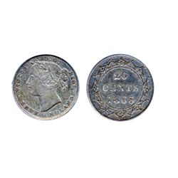 1865. ICCS Extra Fine-40. Heavily toned.