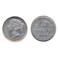 1888. PCGS graded Extra Fine-45.