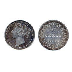 1899. Hook 9’s. ICCS Very Fine-30. Heavy toning.