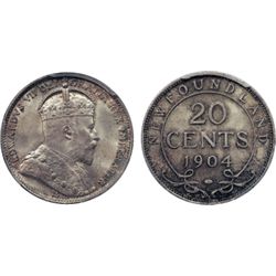 1904-H. PCGS graded Mint State-65. The solo second ‘finest’ graded example by PCGS and believed to b