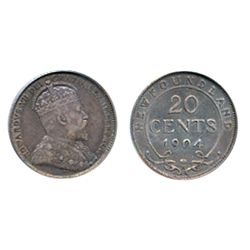 1904-H. PCGS graded Extra Fine-45. Medium heavy toning.