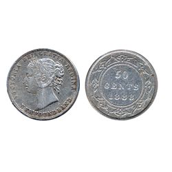 1888. CCCS graded Very Fine-20. Lightly toned.