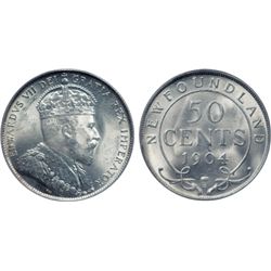 1904-H. PCGS graded Mint State-65. An outstanding gem with full brilliance and a hint of multi-hued