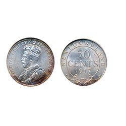 1917-C. PCGS graded Mint State-63. Traces of light gold toning over full brilliance.