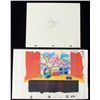 Image 1 : Original Cel Rock Out Animation Drawing Donald Duck
