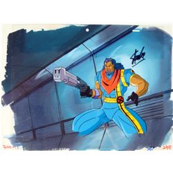 Original All Day Stan Lee Signed Animation Cel X-MEN