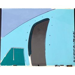 Original Animation Welcome Aboard Cel and Background