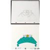 Image 1 : Laying In Bed Donald Duck Cel Drawing Orig Animation