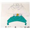 Image 2 : Laying In Bed Donald Duck Cel Drawing Orig Animation