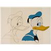 Image 2 : Production Donald Duck Cel Drawing Orig Profile Face