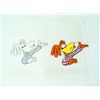 Image 2 : Cel Original Enjoy Coco Puffs Animation Copied Drawing