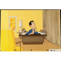 Original Cel Deep Thought Background Production Art
