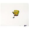 Image 1 : Tongue Out Animation Cel Original SpongeBob Art Shoe