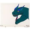 Image 1 : Cel Animation Dinner Time Original Art Dragon and Woman