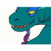 Image 2 : Cel Animation Dinner Time Original Art Dragon and Woman