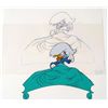 Image 2 : Don't Look Donald Duck Cel Drawing Orig Animation Art