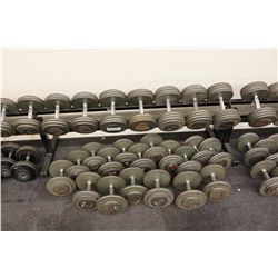 LOT OF ASSORTED METAL WEIGHTS