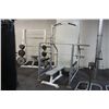 Image 1 : HAMMERSTRENGTH BENCH PRESS WITH SPOTTER STATION,