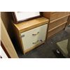 Image 2 : MEDIUM OAK 5 DRAWER DRESSER & END TABLE
